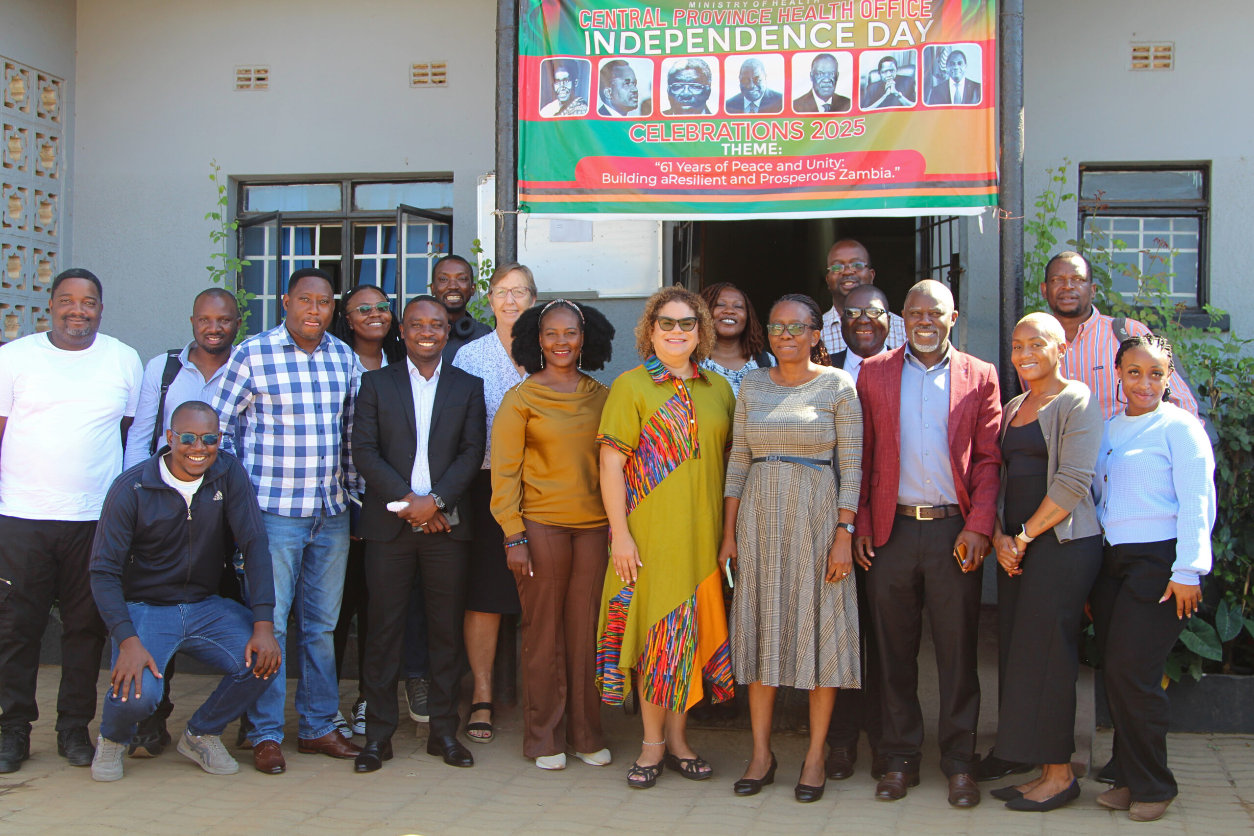 CIDRZ CHEP Pays Courtesy Call on Central Province Health Office During Lenacapavir Training in Kabwe.