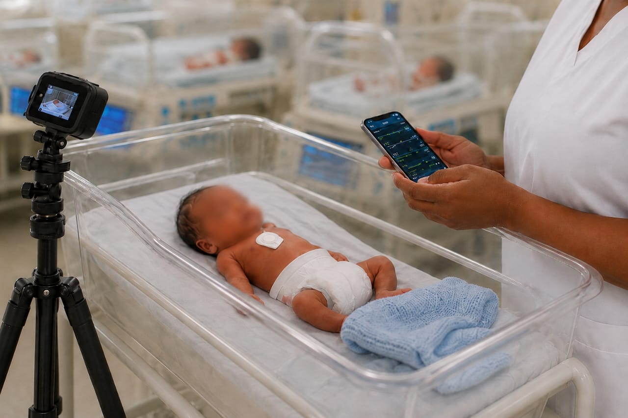 CIDRZ Launches a Low-Cost Breathing Monitoring Study for Preterm Infants at the University Teaching Hospital.